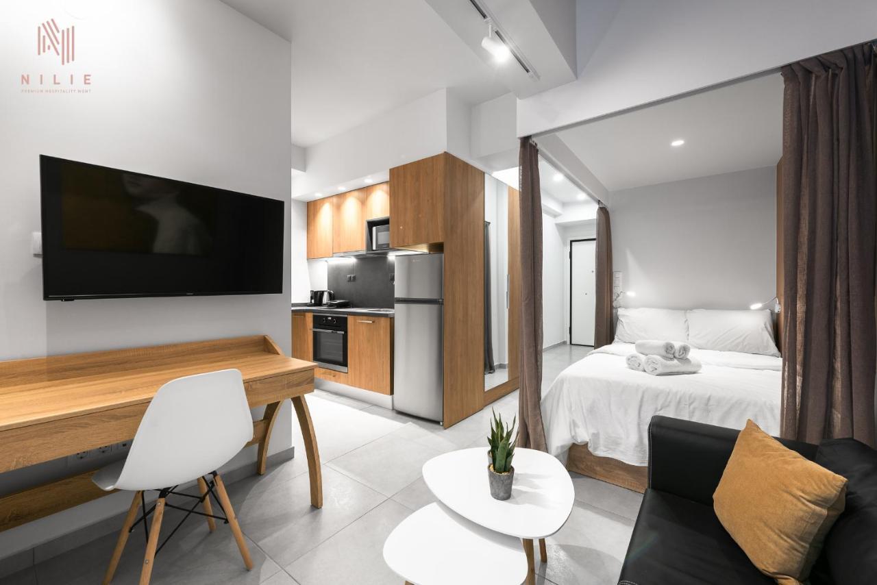 Big Apple #2, Nilie Hospitality Mgmt Lägenhet Thessaloníki Exteriör bild